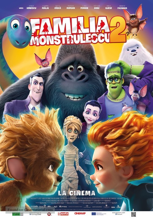 Monster Family 2 - Romanian Movie Poster