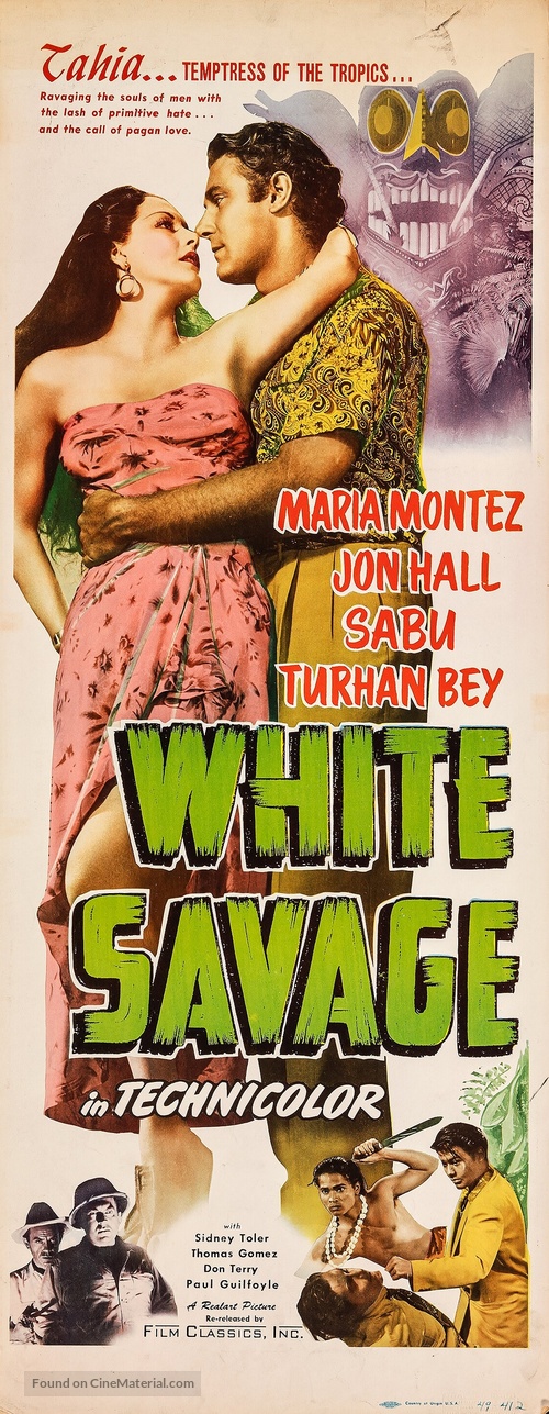 White Savage - Movie Poster