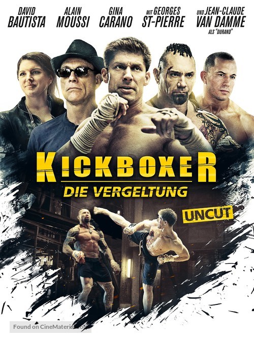 Kickboxer: Vengeance - German Movie Cover