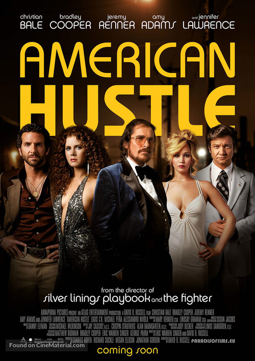 American Hustle - Dutch Movie Poster