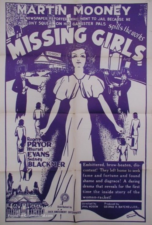 Missing Girls - Movie Poster