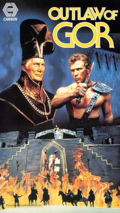 Outlaw of Gor - Dutch Movie Cover