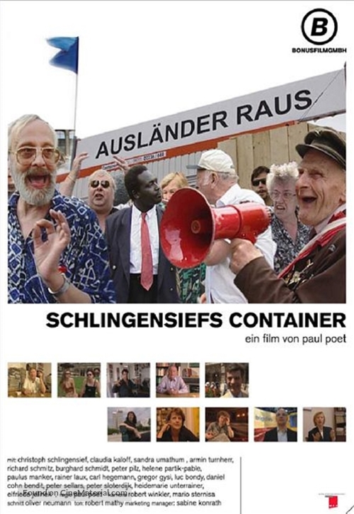 Foreigners out! Schlingensiefs Container - German Movie Poster