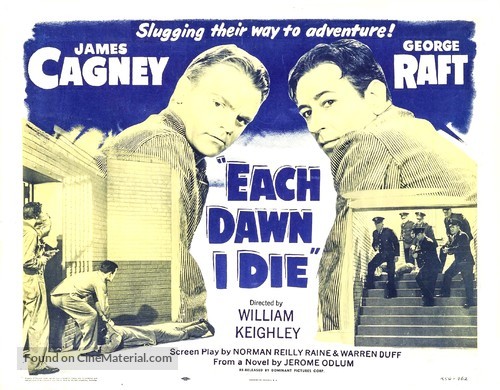 Each Dawn I Die - Re-release movie poster