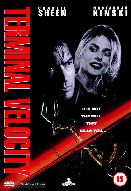 Terminal Velocity - British DVD movie cover