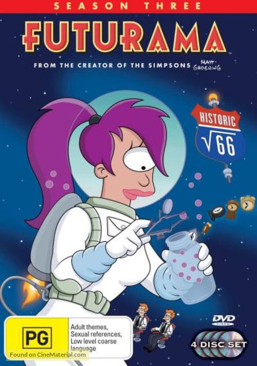 &quot;Futurama&quot; - Australian DVD movie cover