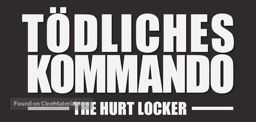 The Hurt Locker - German Logo