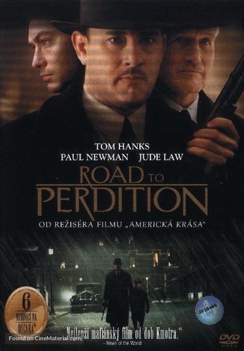 Road to Perdition - Czech DVD movie cover
