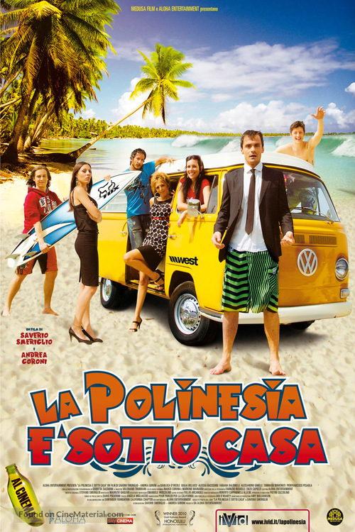 La Polinesia &egrave; sotto casa - Italian Movie Poster
