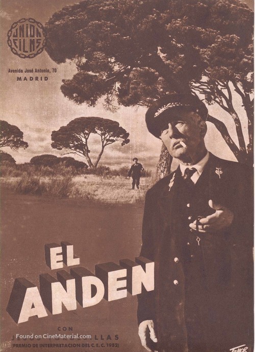 And&egrave;n, El - Spanish Movie Poster