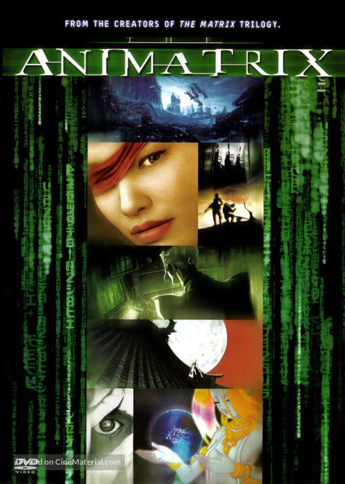 The Animatrix - DVD movie cover