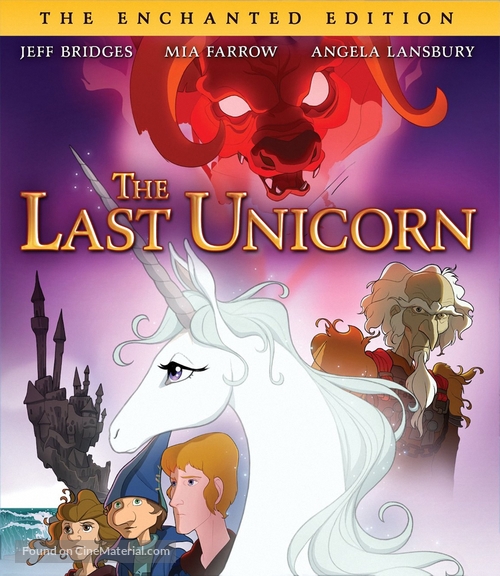 The Last Unicorn - Blu-Ray movie cover