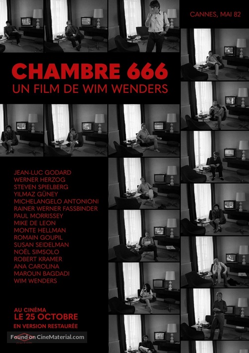 Chambre 666 - French Re-release movie poster