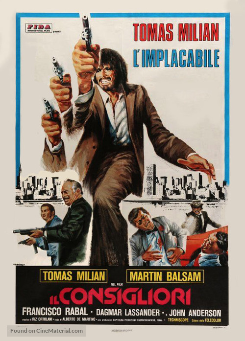 Il consigliori - Italian Movie Poster