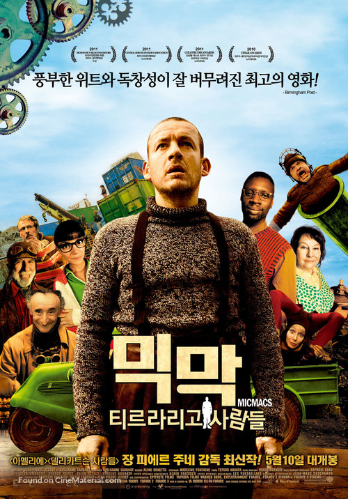Micmacs &agrave; tire-larigot - South Korean Movie Poster
