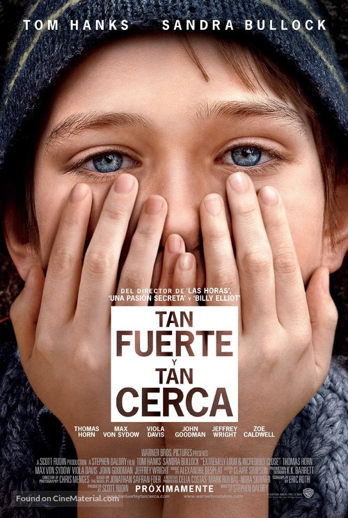 Extremely Loud &amp; Incredibly Close - Mexican Movie Poster