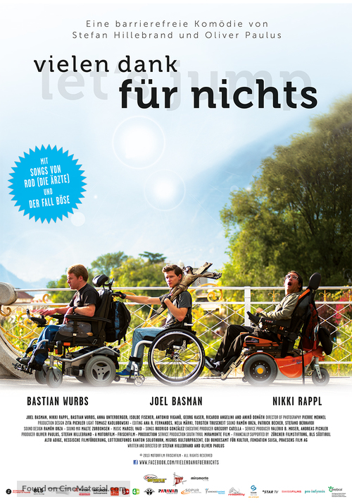 Vielen Dank f&uuml;r nichts - Swiss Movie Poster