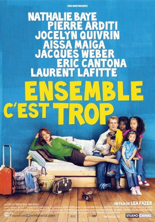 Ensemble c&#039;est trop - French DVD movie cover