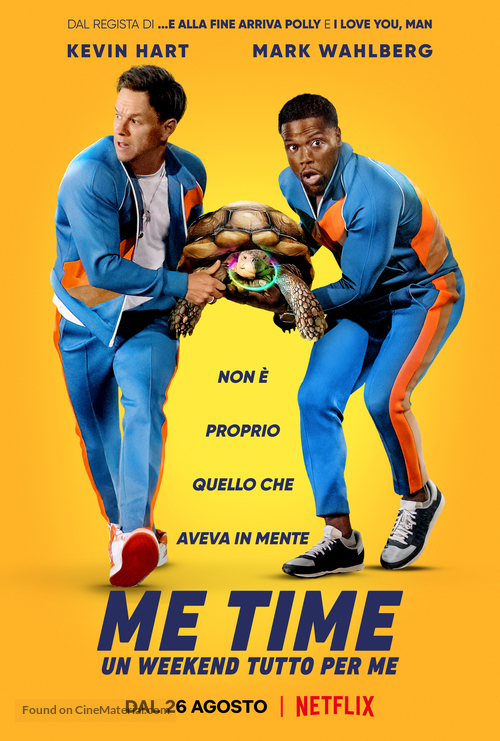 Me Time - Italian Movie Poster