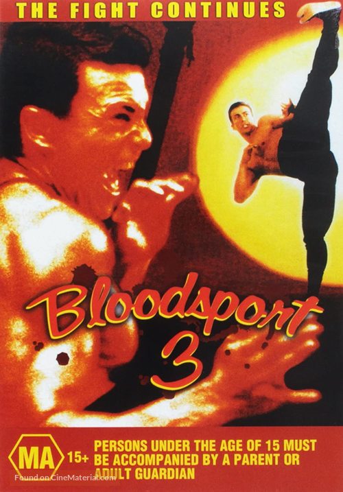 Bloodsport III - Australian Movie Cover