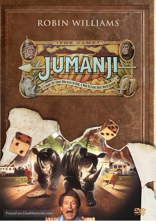 Jumanji - DVD movie cover