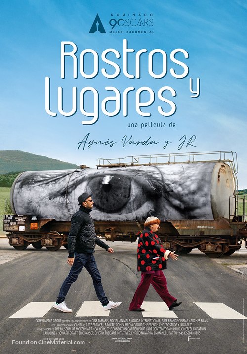 Visages, villages - Colombian Movie Poster
