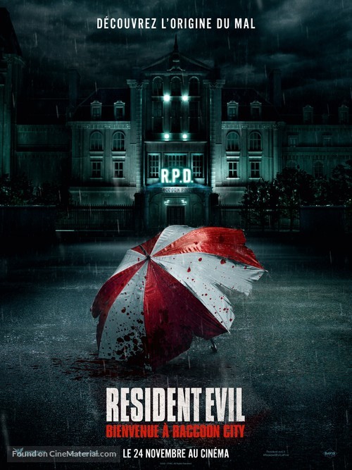 Resident Evil: Welcome to Raccoon City - French Movie Poster