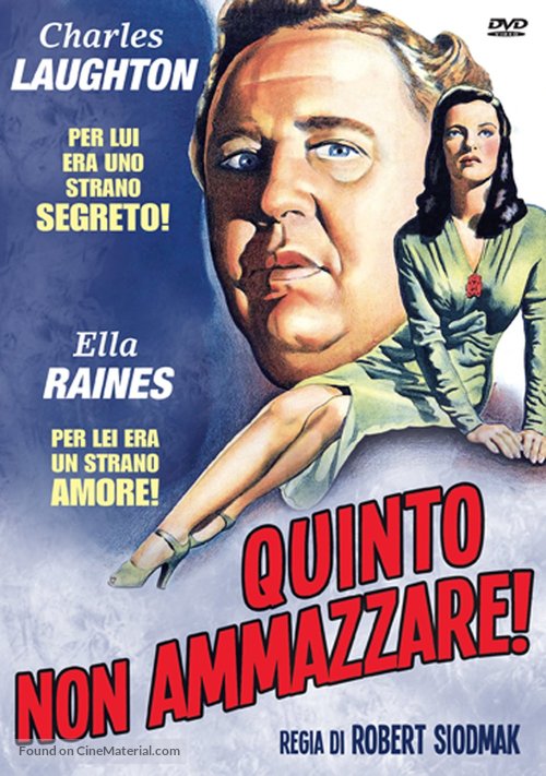 The Suspect - Italian DVD movie cover