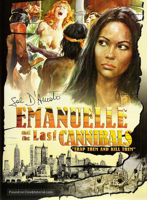 Emanuelle e gli ultimi cannibali - DVD movie cover