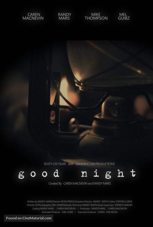 Good Night - Canadian Movie Poster