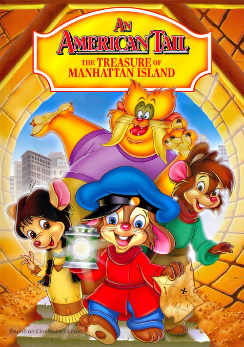 An American Tail: The Treasure of Manhattan Island - Movie Cover