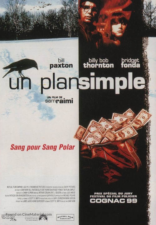 A Simple Plan - French Movie Poster