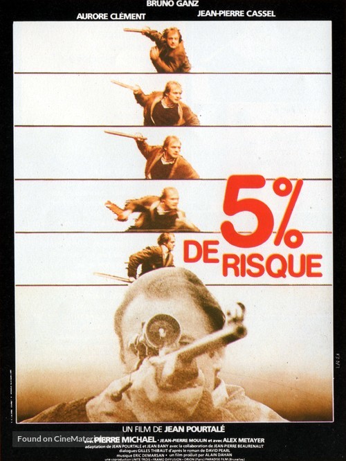 5% de risque - French Movie Poster