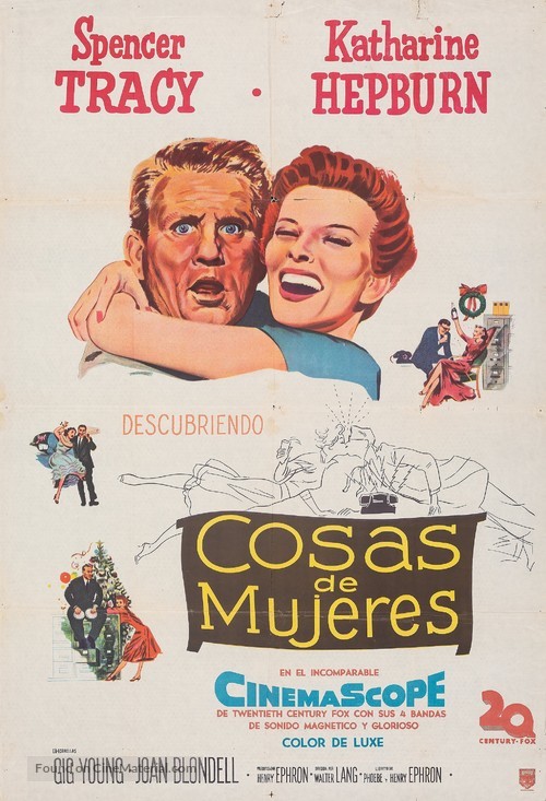 Desk Set - Argentinian Movie Poster