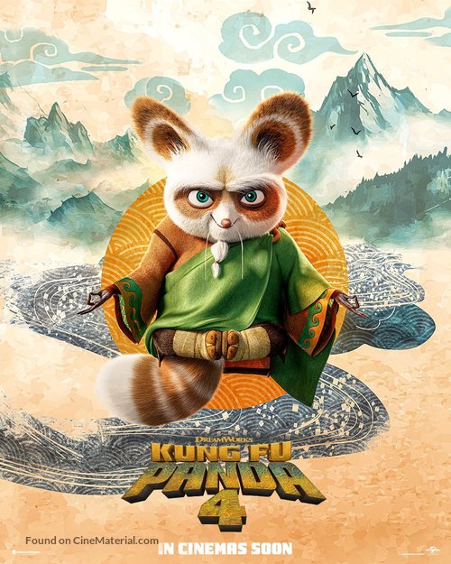 Kung Fu Panda 4 - British Movie Poster