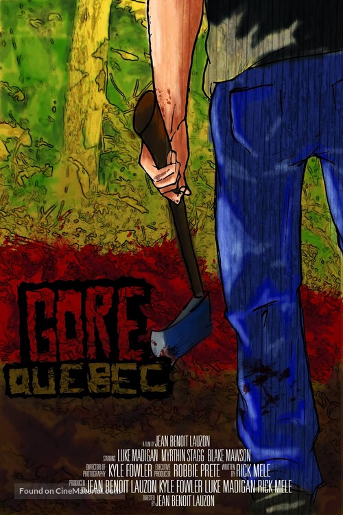 Gore, Quebec - Canadian Movie Poster