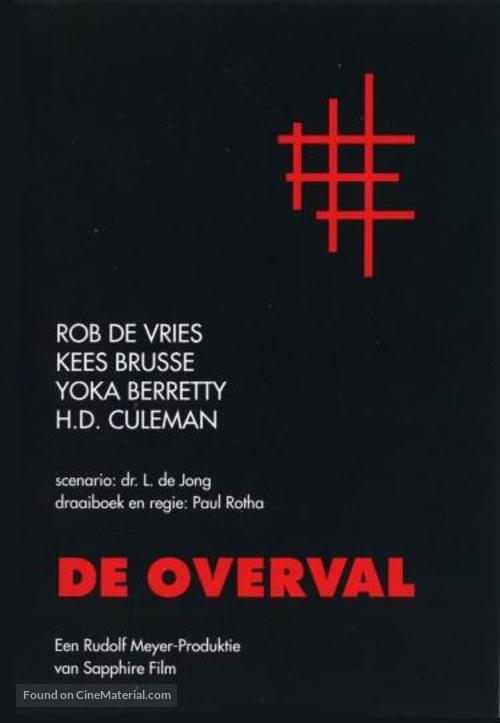 Overval, De - Dutch Movie Cover