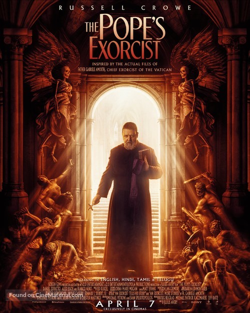 The Pope&#039;s Exorcist - Indian Movie Poster