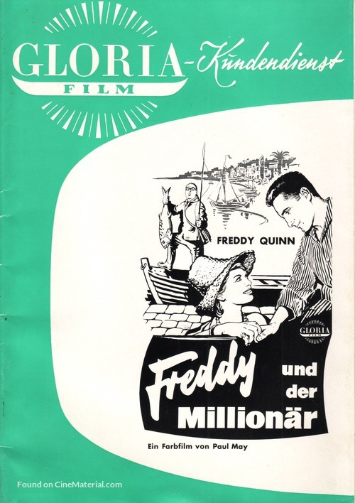 Freddy und der Million&auml;r - German poster