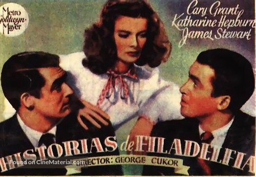 The Philadelphia Story - Spanish Movie Poster