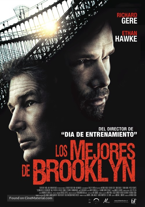 Brooklyn&#039;s Finest - Chilean Movie Poster