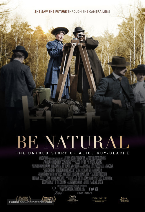 Be Natural: The Untold Story of Alice Guy-Blach&eacute; - British Movie Poster