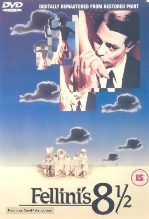 8&frac12; - British DVD movie cover