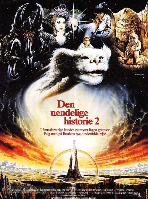 The NeverEnding Story II: The Next Chapter - German Movie Poster