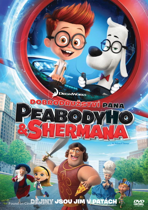 Mr. Peabody &amp; Sherman - Czech Movie Cover