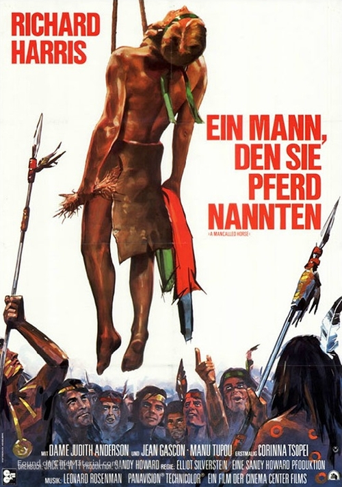 A Man Called Horse - German Movie Poster