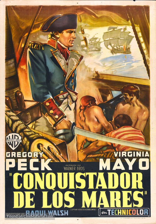 Captain Horatio Hornblower R.N. - Argentinian Movie Poster