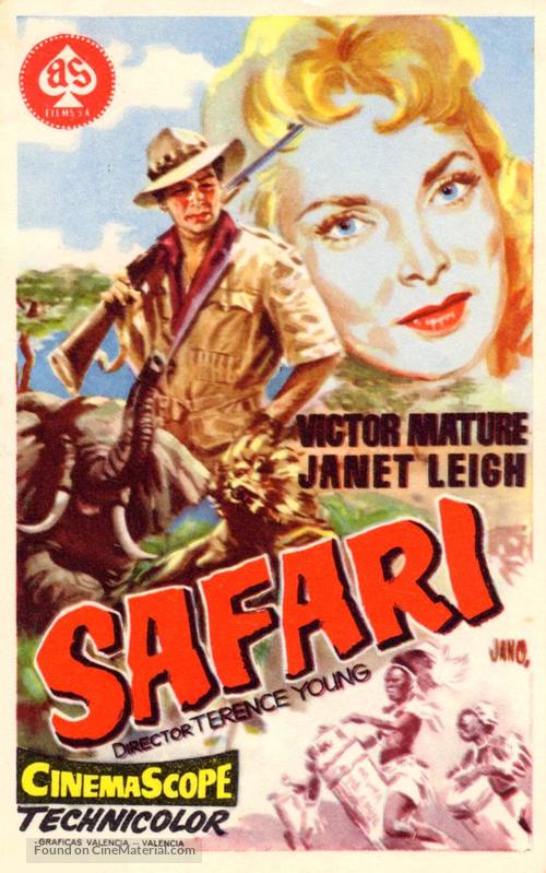 Safari - Spanish Movie Poster