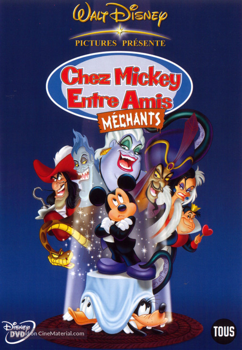 Mickey&#039;s House of Villains - French Movie Cover