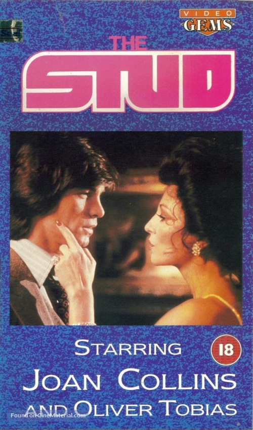 The Stud - British VHS movie cover